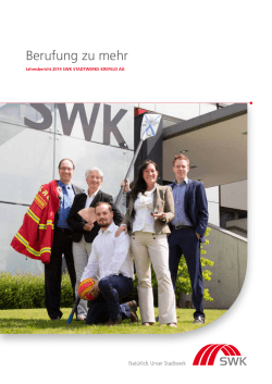 Berufung zu mehr - SWK Stadtwerke Krefeld AG
