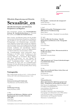 Sexualität_en - TERRE DES FEMMES Schweiz