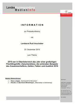 information - Land Oberösterreich