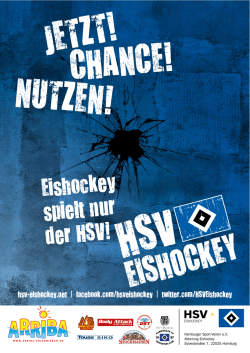 Eishockey spielt nur der HSV!