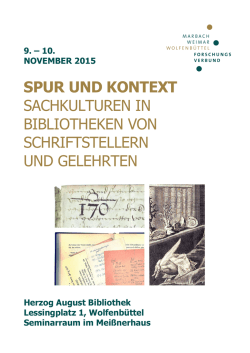 spur und kontext sachkulturen in bibliotheken von schriftstellern und