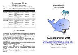 Hier - Schwimmschule Wal