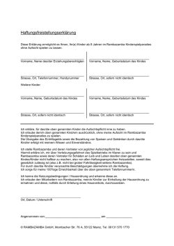 Haftungsfreistellungserkl&auml;rung