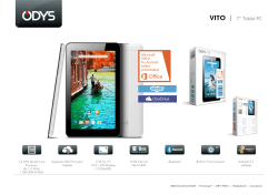 VITO | 7“ Tablet PC