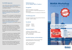 MARA-Workshop - F3 Orthodontics