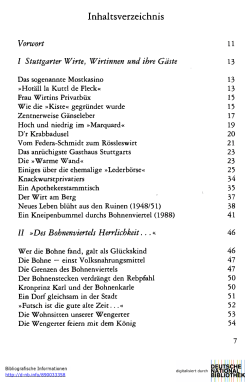 Inhaltsverzeichnis
