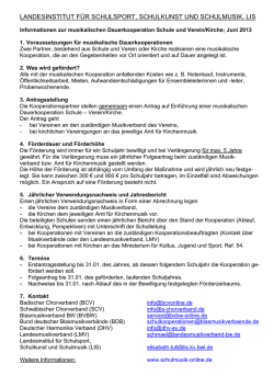 Informationsblatt