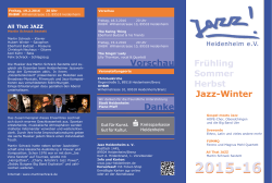 That JAZZ - Jazz Heidenheim e.V.