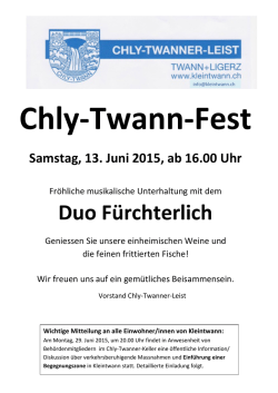 Duo F&uuml;rchterlich
