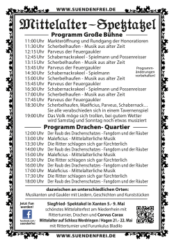Programm Dortmund 2016