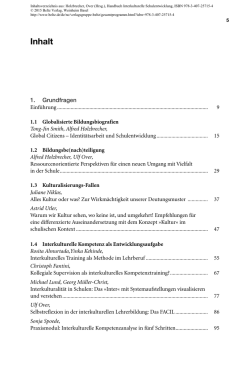 Handbuch Interkulturelle Schulentwicklung