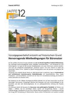 Hervorragende Mietbedingungen f&uuml;r B&uuml;ronutzer