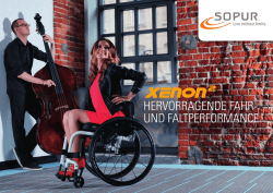 HERVORRAGENDE FAHR- UND FALTPERFORMANCE