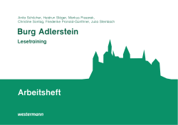 Burg Adlerstein - Schulbuchzentrum Online