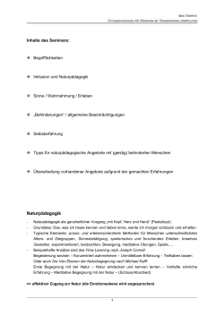 Handout als PDF - NaturGut Ophoven