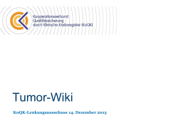 Tumor-Wiki