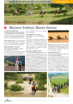 Western-Erlebnis Monte Amiata