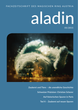 Aladin 5 - 2015 - Magischer Ring Austria