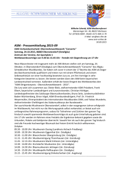 ASM - Pressemitteilung 2015-09 - Allgäu-Schwäbischer