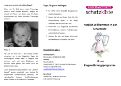 Eingew&ouml;hnungsprogramm