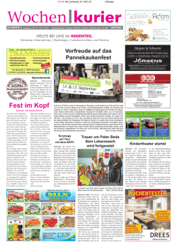 Fest im Kopf - Wochenkurier