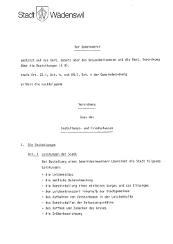 Stadt @ Wädensvvil