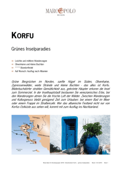 Gr&uuml;nes Inselparadies