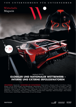 globaler und nationaler wettbewerb &ndash; interne und externe