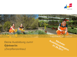 Du bist gerne im Freien und liebst die Natur?