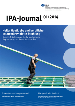 IPA-Journal 01/2014