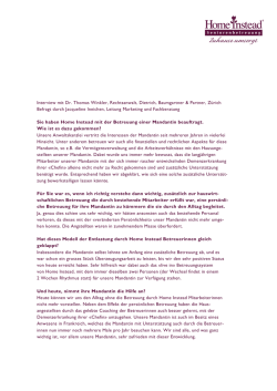 Interview mit Dr. Thomas Winkler, Rechtsanwalt