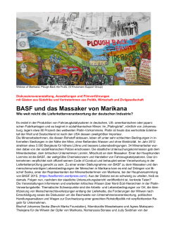 BASF und das Massaker von Marikana