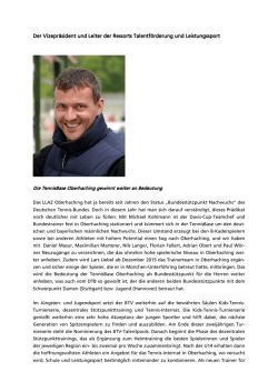 Dr. Peter Aurnhammer, Vizepr&auml;sident Talentf&ouml;rderung und