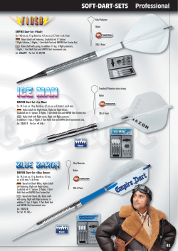 SOFT&ndash;DART&ndash;SETS
