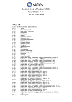 IRAM 16 - St&aring;l&ouml;v Iram AB
