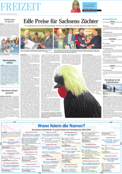 Edle Preise f&uuml;r Sachsens Z&uuml;chter