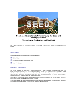 SEED Prospekt - Hartmann Service GmbH