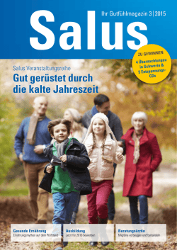 Gut ger&uuml;stet durch die kalte Jahreszeit