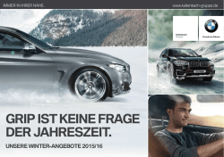 GRIP IST KEINE FRAGE DER JAHRESZEIT. - Kaltenbach