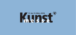 Kunstmesse 2016 - Gmünder Kunstverein