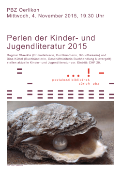 Perlen der Kinder- und Jugendliteratur 2015