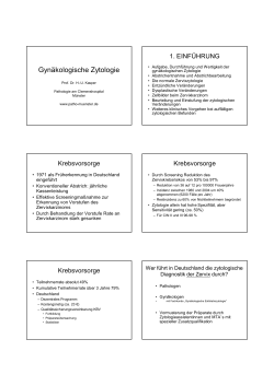 Gynäkologische Zytologie - patho