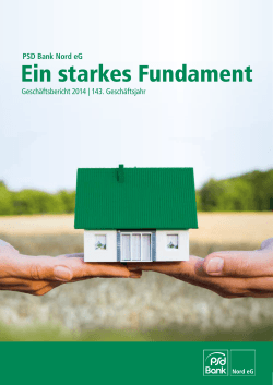 Ein starkes Fundament