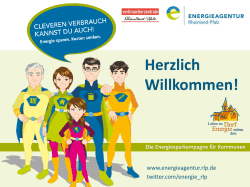 Herzlich Willkommen! - Energieagentur Rheinland
