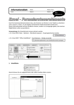 Informationsblatt