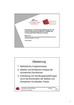 Präsentation Masterarbeit