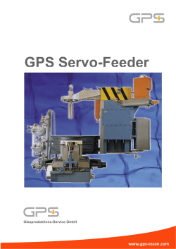 GPS Servo-Feeder - GPS Glasproduktions