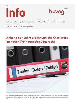 Info Truvag Revisions AG 2015