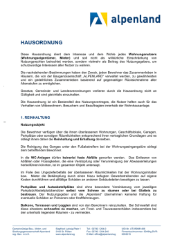 hausordnung