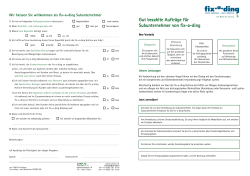 Gut bezahlte Auftr&auml;ge f&uuml;r Subunternehmer von fix-a-ding